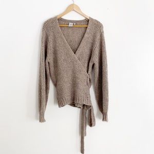 Anthropologie ichi wrap sweater